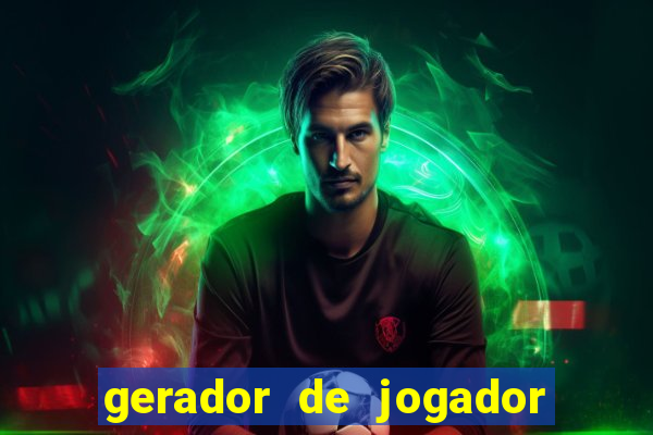 gerador de jogador de futebol